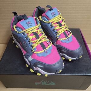 Fila Pink and Gray Women's Sneakers